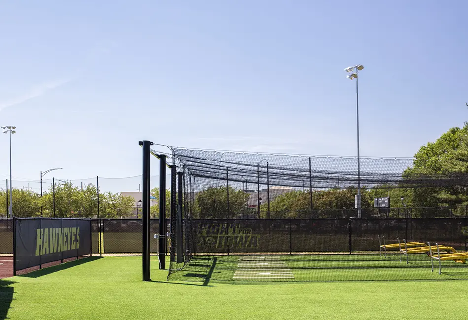 University of Iowa Softball Batting Cages