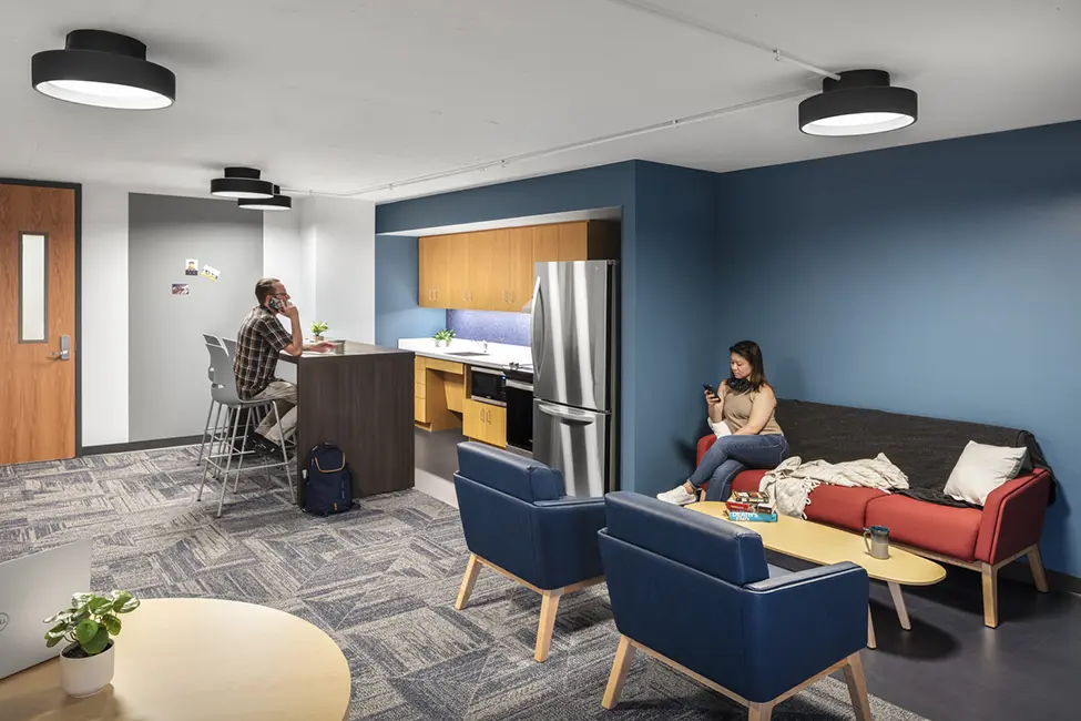 Moody Culbertson Student Housing Lounge